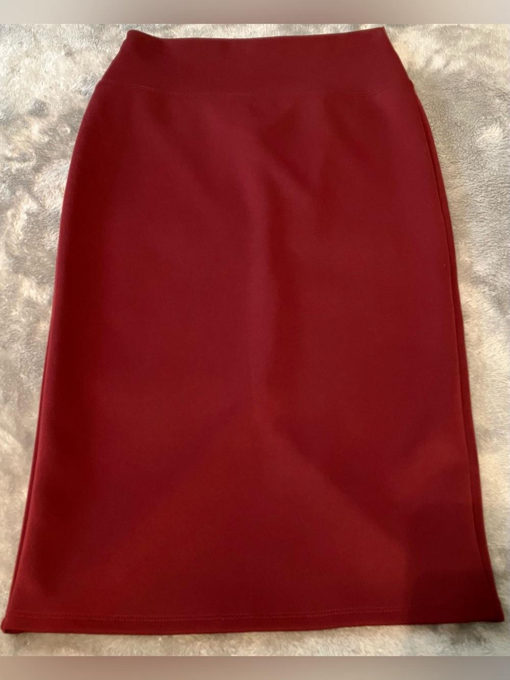 NWT It's Fashion Juniors Wine Red Burgundy Pencil Midi Skirt M